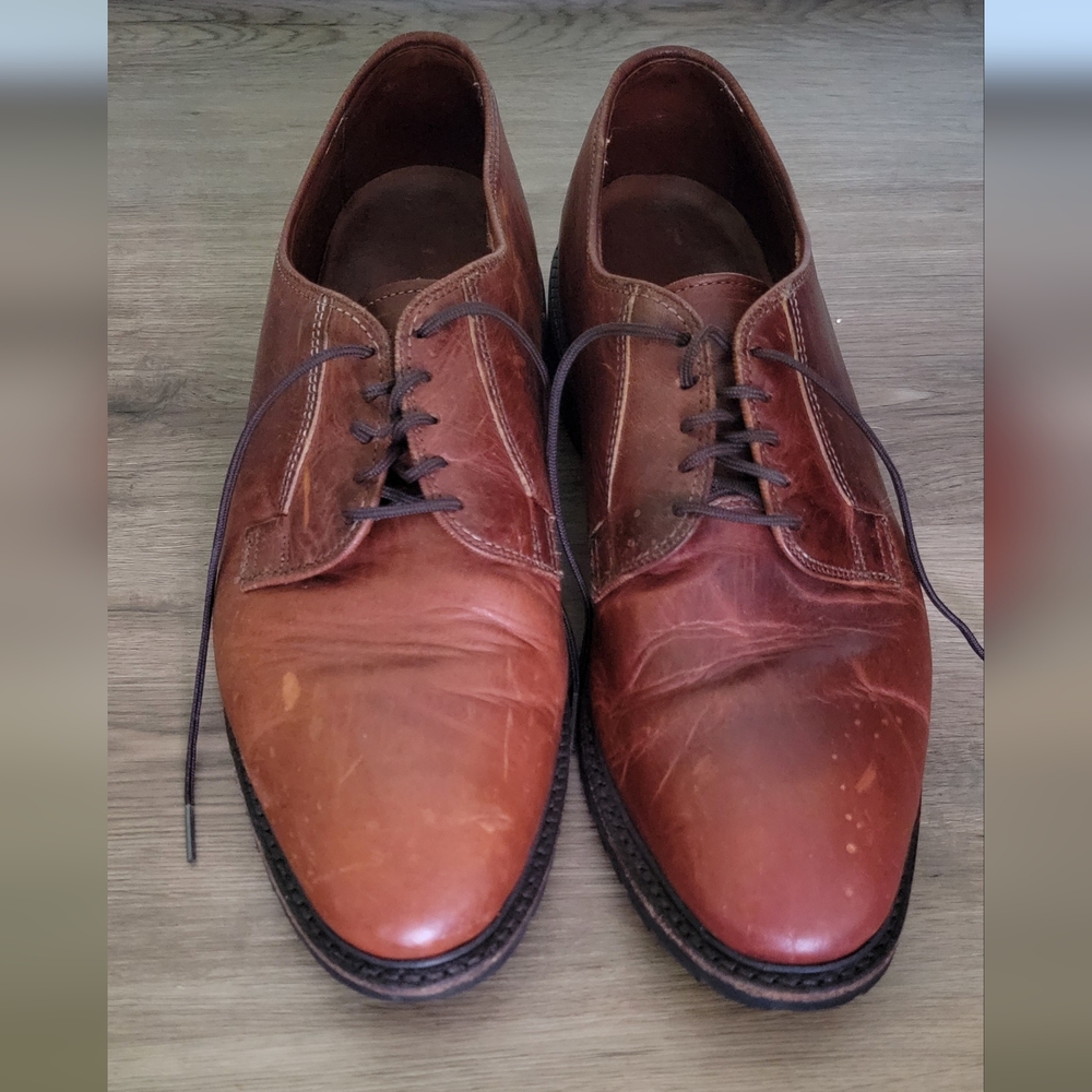 Allen Edmonds Rich Brown Leather Derbys